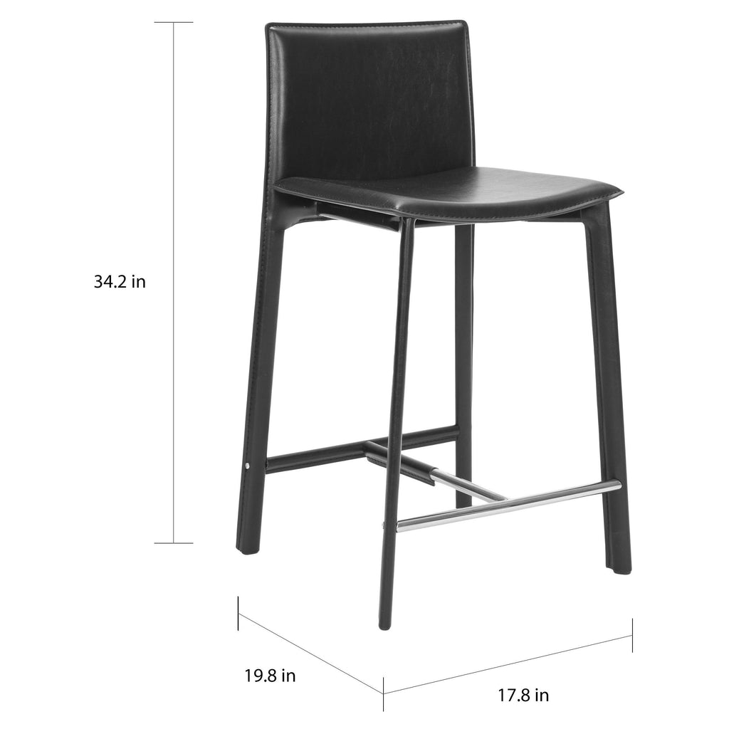 Black Counter Stool - 2 count P763